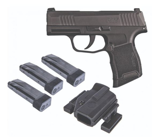 Sig Sauer P365X TacPac 9MM Pistol 12 Round or Manual Safety w/Holster