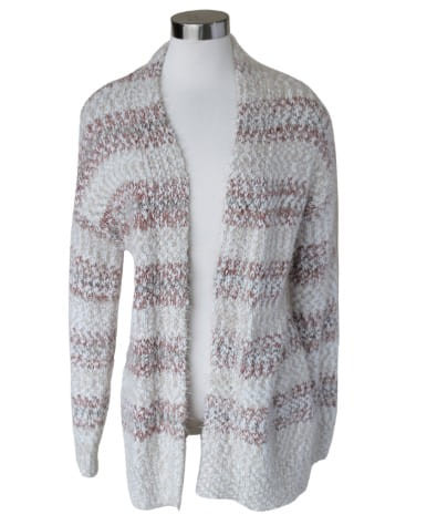 Keren Hart Womens Cozy Brick Long Sleeve Cardigan