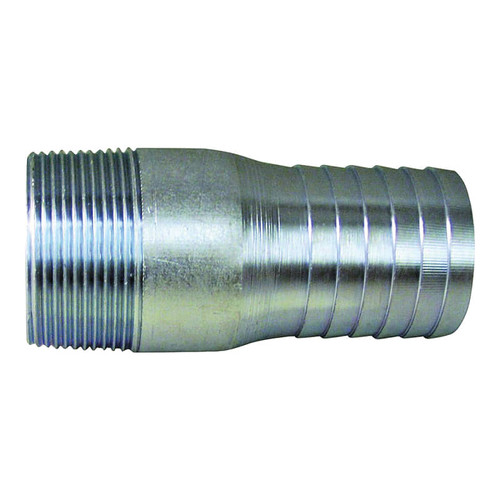 Genova Products  370415 Adapter, 1-1/2 in, Insert x MIP, Steel, Galvanized