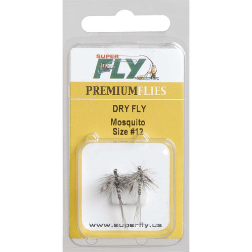 SuperFly - Dry Flies Mosquito #12 