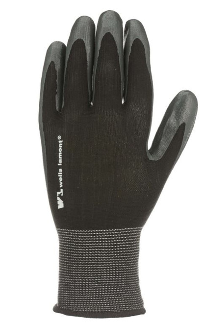 Wells Lamont Mens Nitrile Coated Gloves 3 Pack