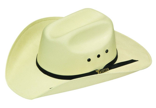M&F - Twister White 5X Shantung Western Hat