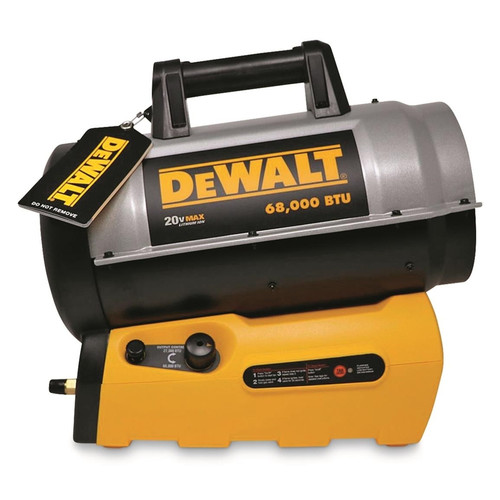 DeWALT Cordless Propane Forced Air Heater