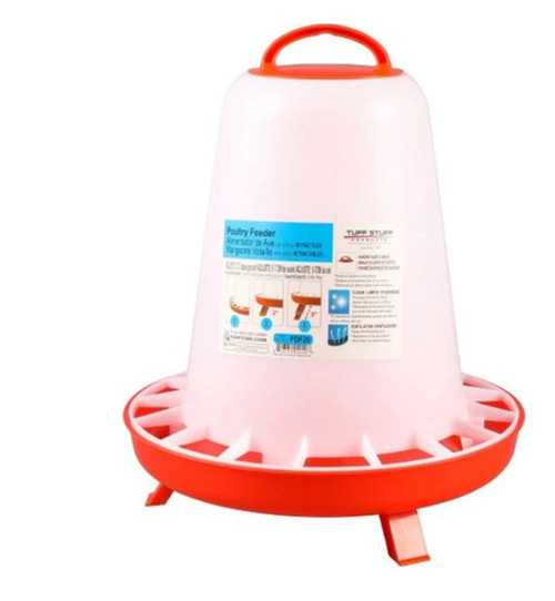Tuff Stuff Poultry Feeder With Folding Legs