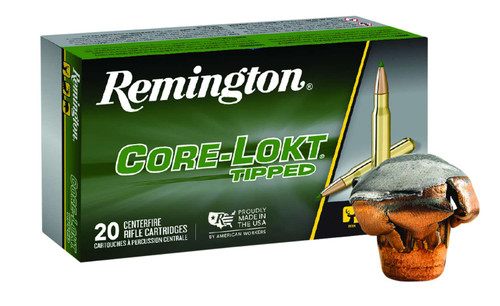 Remington .308 Win 150Gr Core-Lokt Tipped Ammo- 20 Rounds