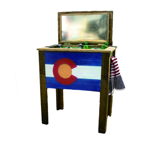 Wooden Colorado Cooler