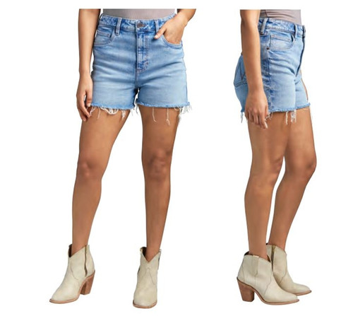 Wrangler Womens Quinn High-Rise Shorts