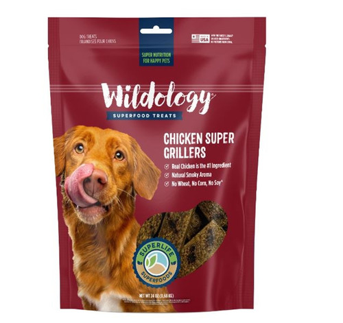 Wildology Chicken Super Grillers Dog Treats