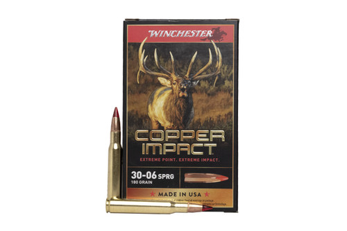 Winchester 30-06 Springfield 180 Gr Extreme Point Copper Impact 20/Box