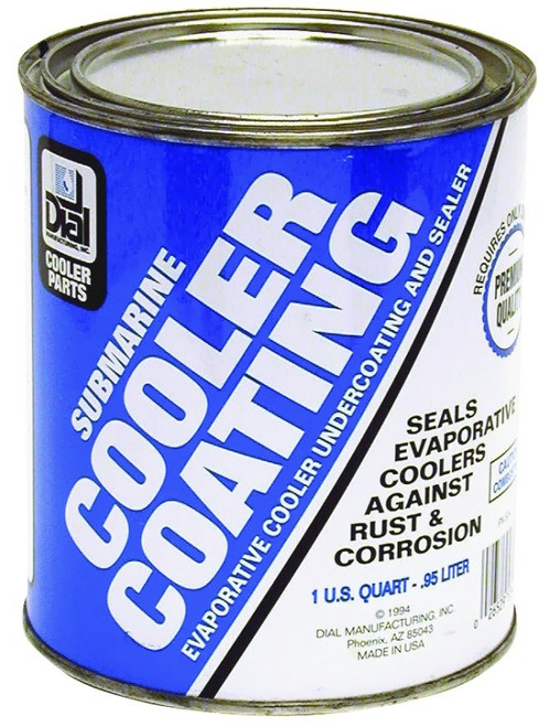 Dial 5347 Cooler Coating, Premium, Asphaltic-Coated, For: Evapor