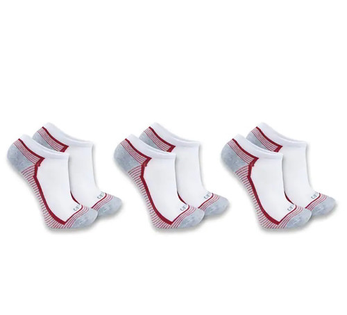 Carhartt Force Womens Midweight Low-Cut Sock - 3 Pack