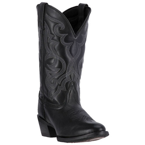 Dan Post - Laredo Womens Maddie Black R-Toe Cowboy Boot