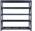 Black Diamond Light Duty Steel Shelving Unit with 5 Adjustable 48" Shelves