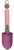 MidWest Glove & Gear Pink Paw Patrol Trowel