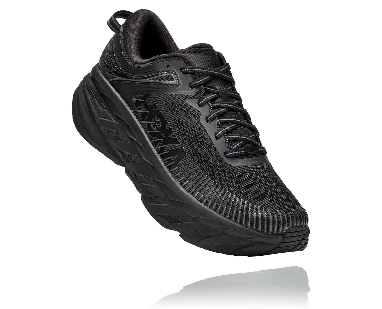 Hoka One One Men's Bondi 7 X-Wide - Black/Black