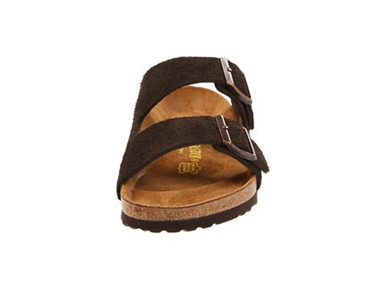 Birkenstock Arizona Soft Footbed Mens Sandals - Mocha Suede - Jacob Time Inc