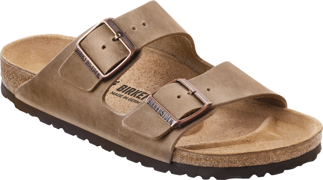 Birkenstock Unisex Arizona Leather Regular Fit Sandals - Dark Brown |  Catch.com.au