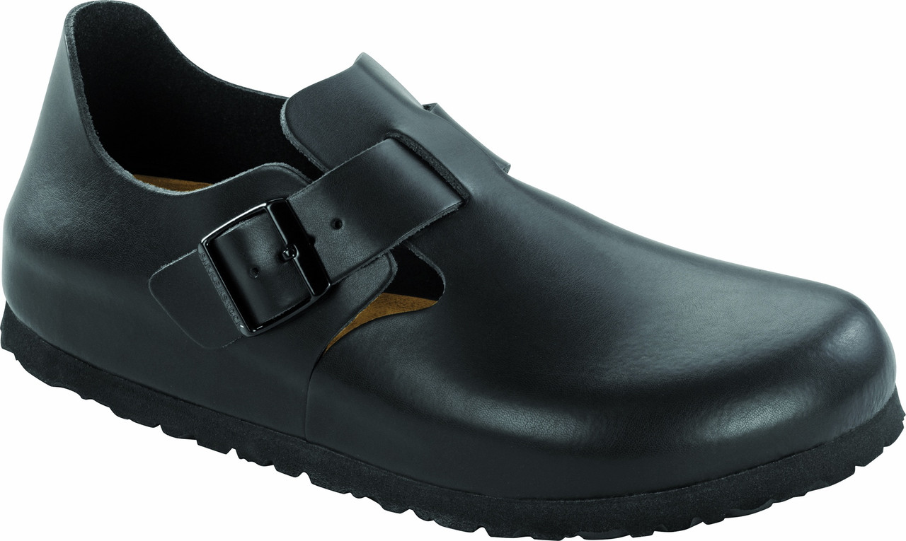 frugtbart Løse valgfri Birkenstock London Soft Footbed - Hunter Black - Goodman's Shoes