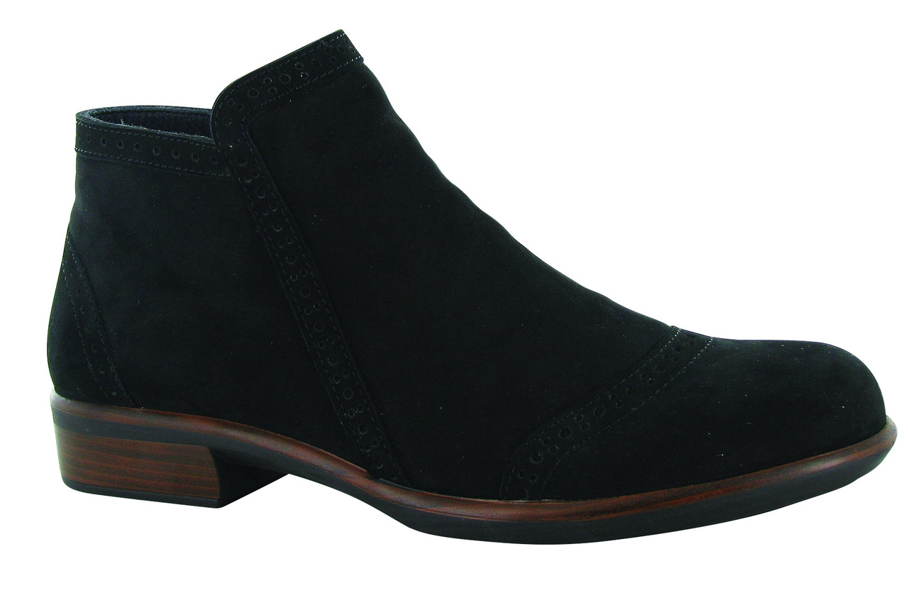 Naot Women's Nefasi - Black Velvet Nubuck - Goodman's Shoes