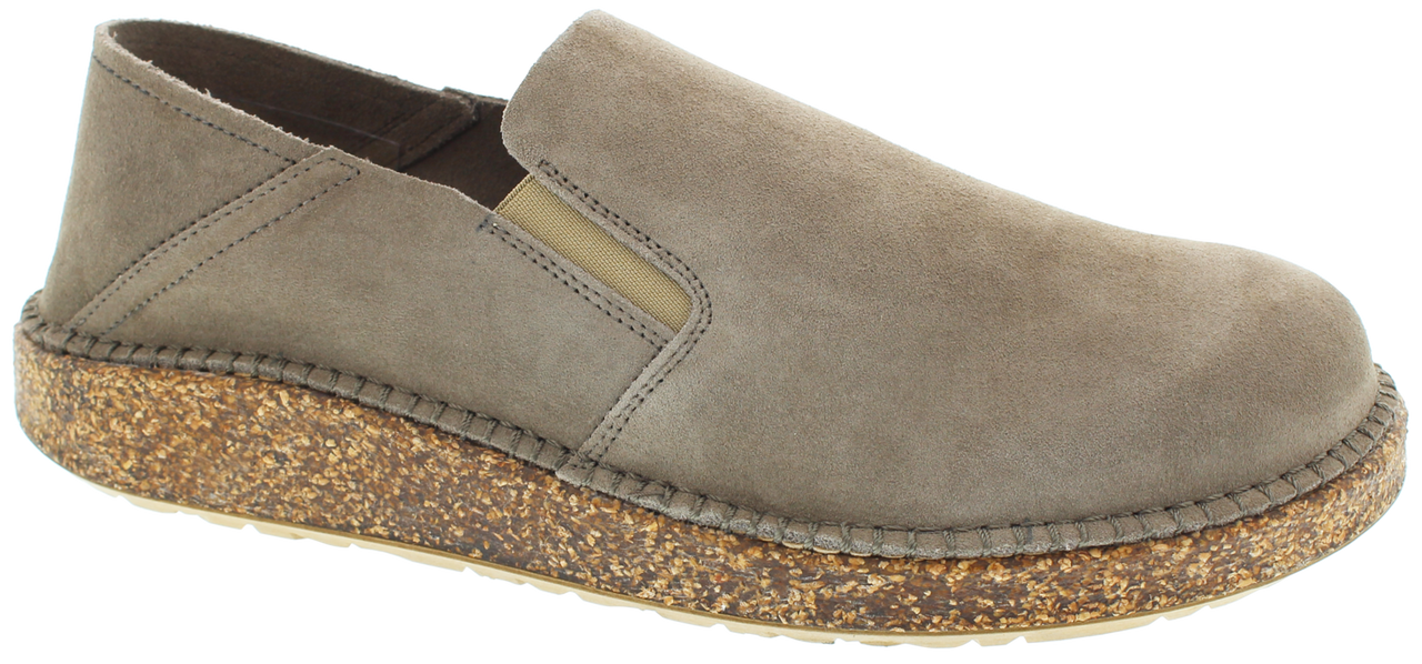 Birkenstock Callan - Gray Taupe Suede - Goodman's Shoes