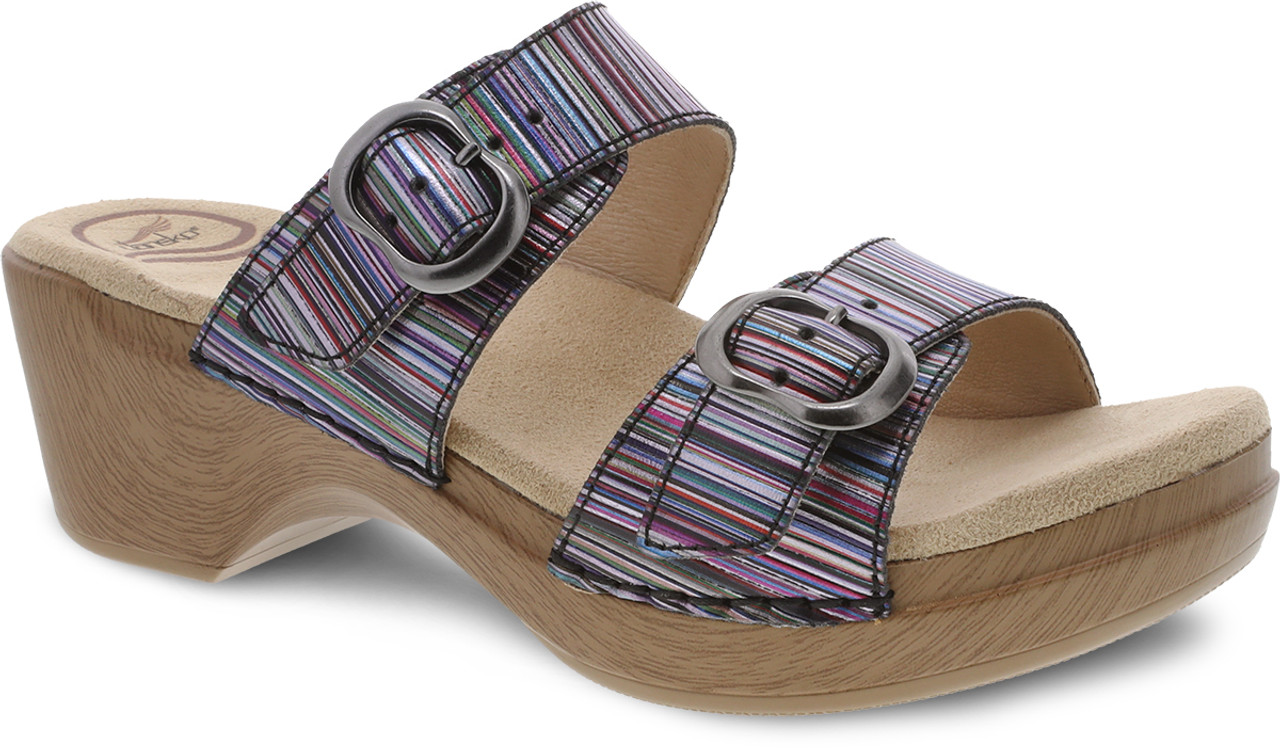 Dansko Women s Sophie Metallic Stripe Goodman s Shoes