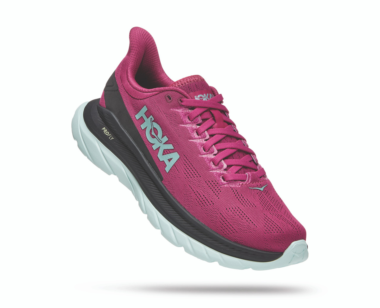 Hoka One One Women's Mach 4 - Festival Fuchsia/Black