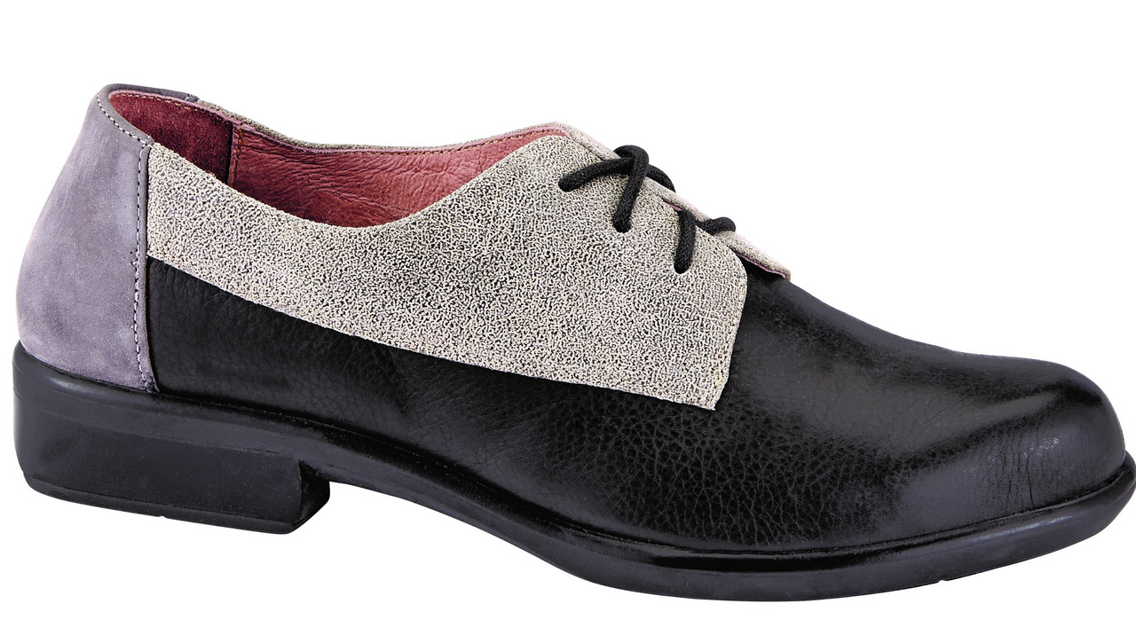 Naot Women's Kedma Soft Blk/Spkl Beige/Grey - Main Image