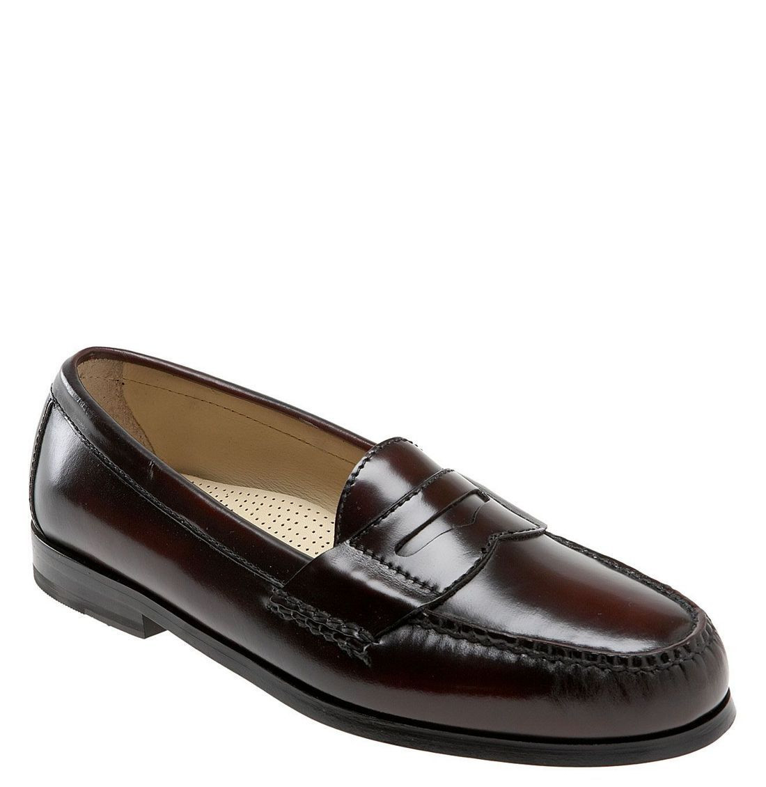 cole haan burgundy dress shoes Cole Haan Men's Flexgrand+ Cap Toe Oxford Dress Shoes | Dark Brick/ Black | Size 9.5