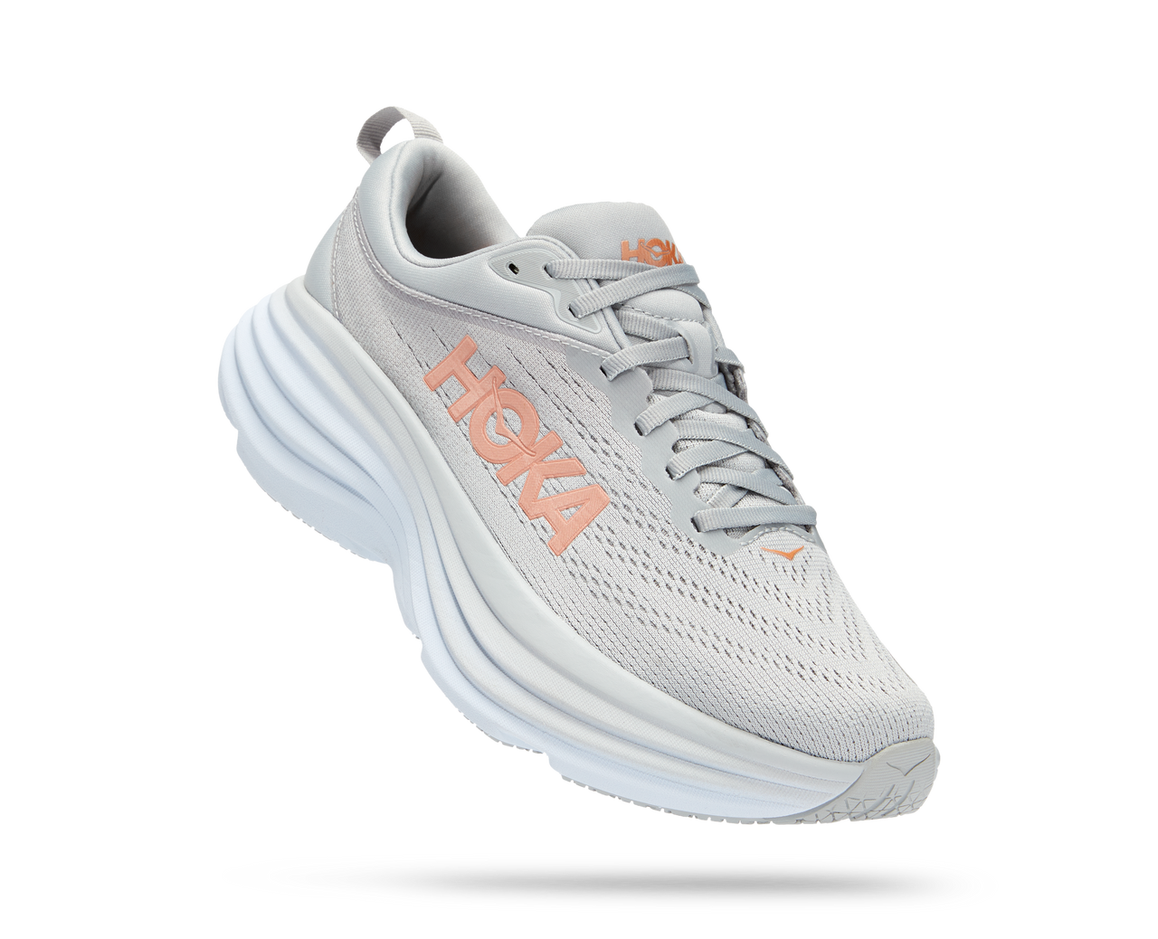 Hoka One One Women's Bondi 8 Wide - Harbor Mist/Lunar Rock