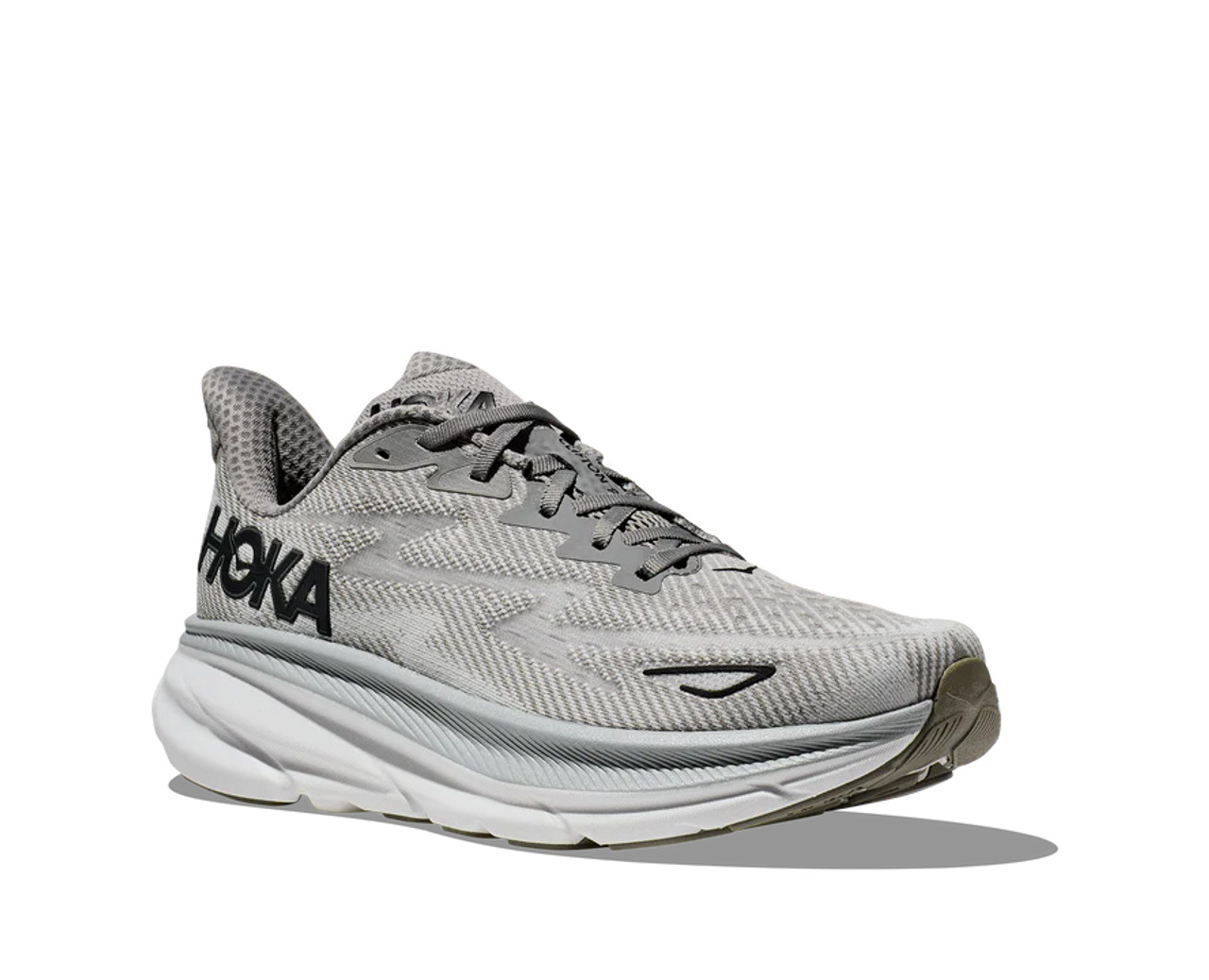 Hoka One One Men's Clifton 9 Wide - Harbor Mist/Black