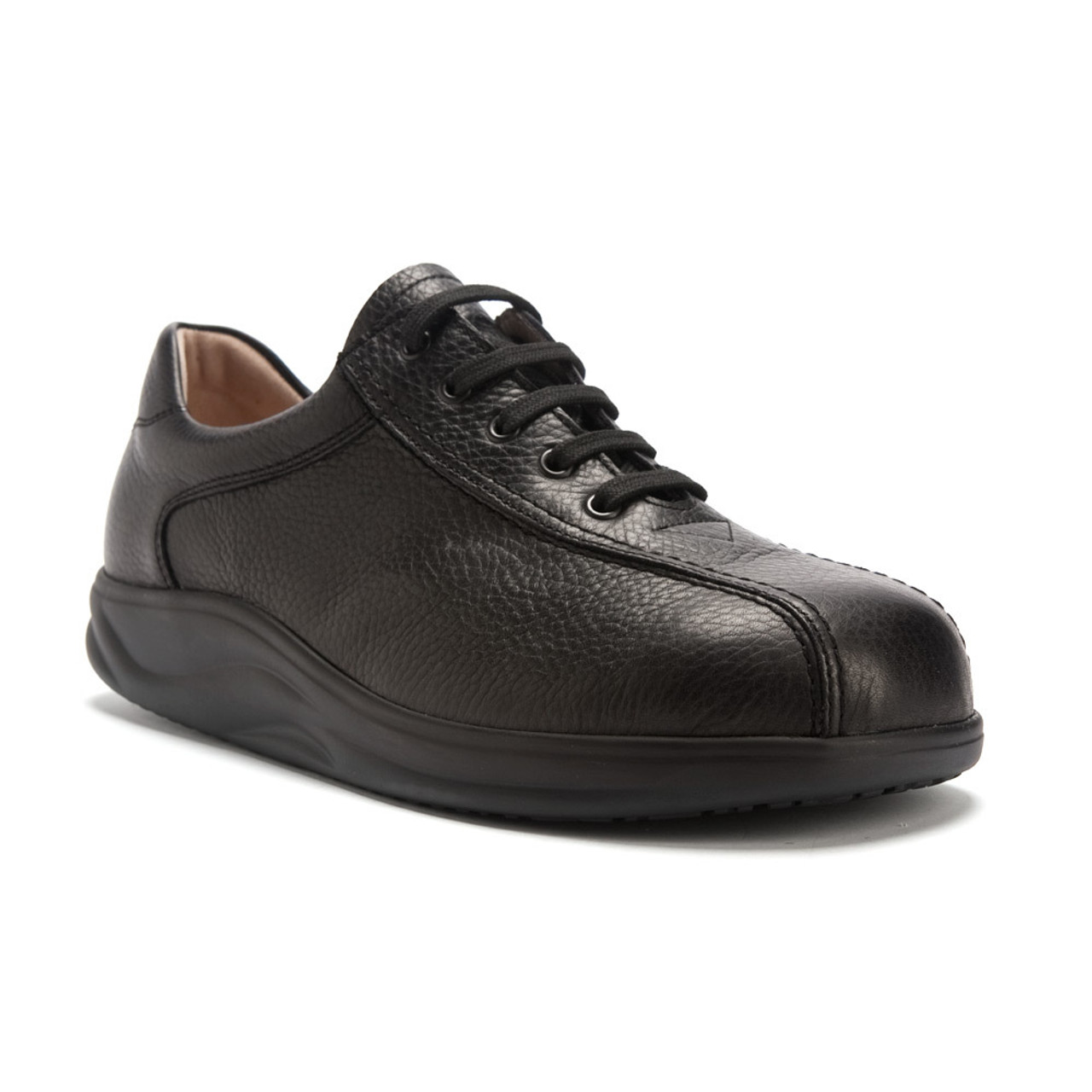 Finn Comfort Men's Watford - Black Panama - Goodman's Shoes