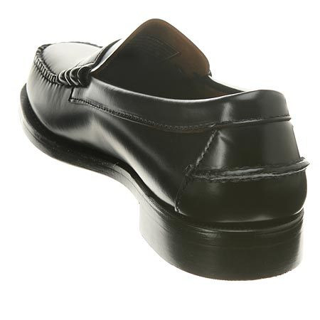 Mens Sebago 70697 Black Leather Classic Penny Slip On Shoes Loafers Size 11.5 B Moc Man CLASSIC DAN WAXY Moccasin BLACK main image 3