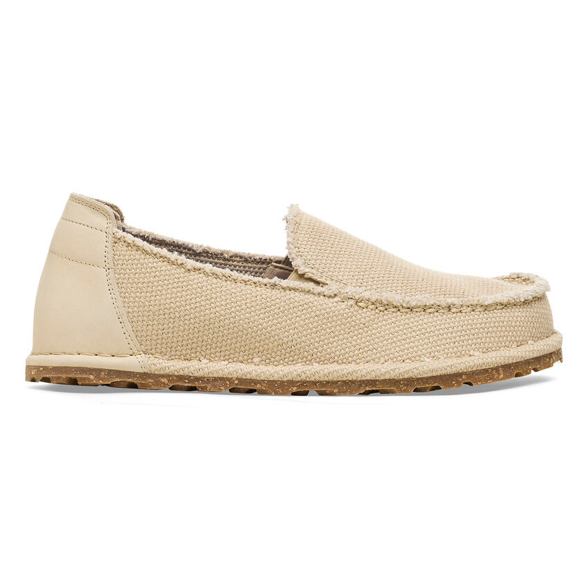 NWOB Birkenstock Beige Utti Canvas Slip-On Loafer Lightweight Casual  Sz W11/M9 Birkenstock Utti Canvas Loafer - Discontinued (Women  main image 4