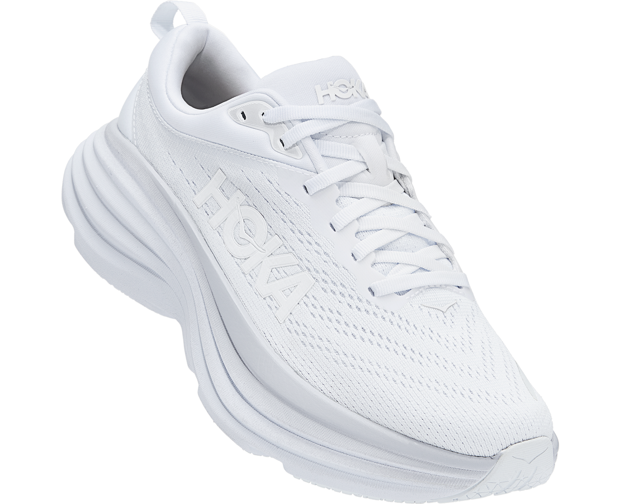 hoka one one all white