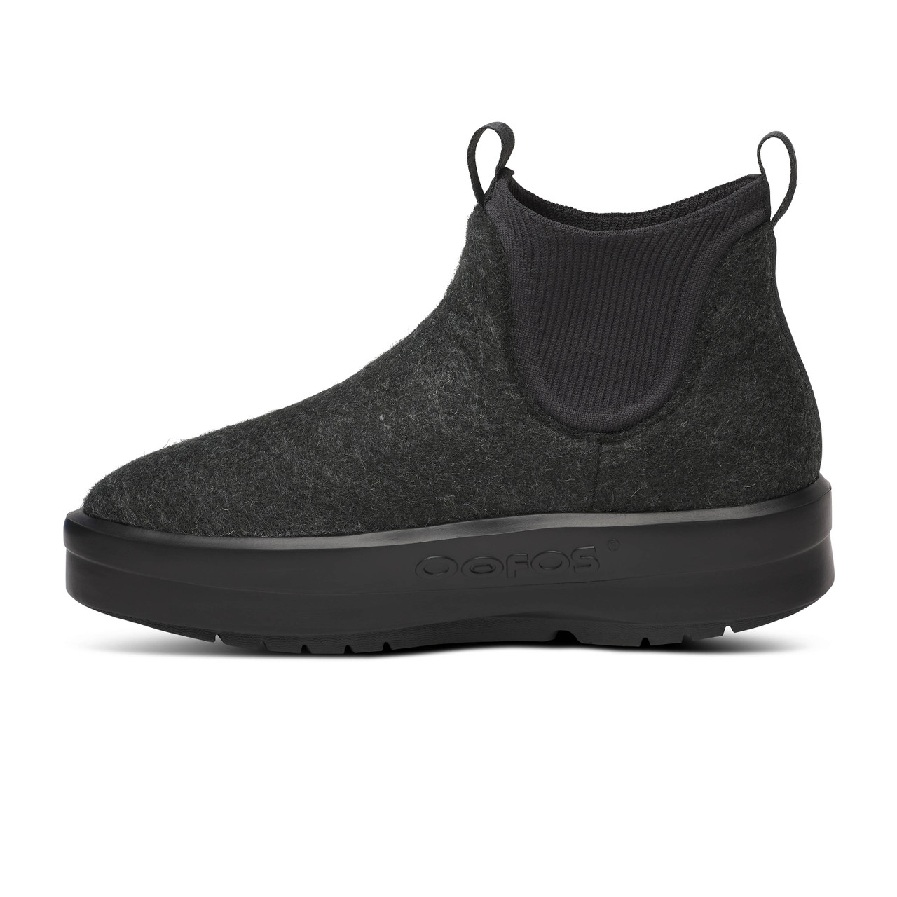 Oofos Women's OOmega Londoner Boot - Black - Goodman's Shoes