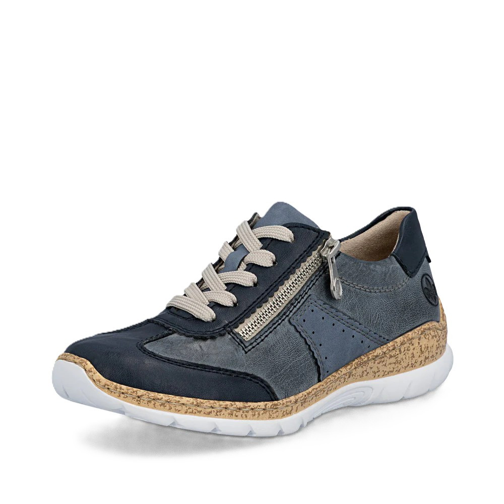 Rieker Women's Nikita N4221-14 - Pazifik/Atlantic/Lightblue