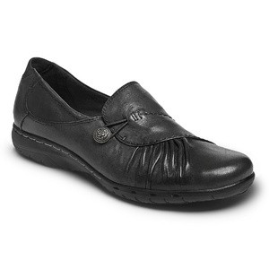 Cobb Hill Women's CH Paulette Black Leather Goodman's Shoes