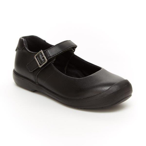 Black mary jane style shoe by Stride Rite. Black mary jane style shoe by Stride Rite.