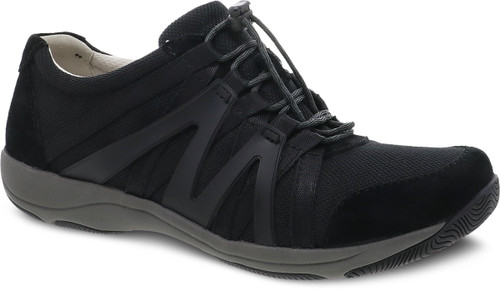 Dansko Women's Henriette Wide - Black/Black Suede Dansko Women's Henriette Wide - Black/Black Suede