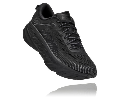 Hoka One One Women's Bondi 7 Wide - Black/Black Hoka One One Women's Bondi 7 Wide - Black/Black