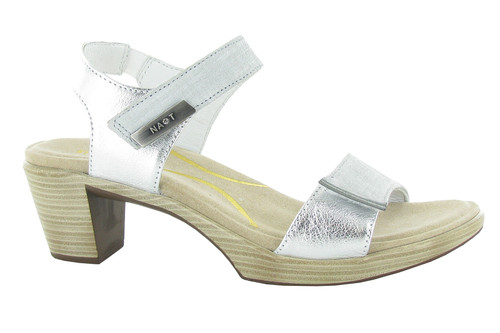 Naot Women's Intact - Gray Linen/Soft Silver Naot Women's Intact - Gray Linen/Soft Silver