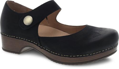 Dansko Women's Beatrice - Black Burnished Nubuck