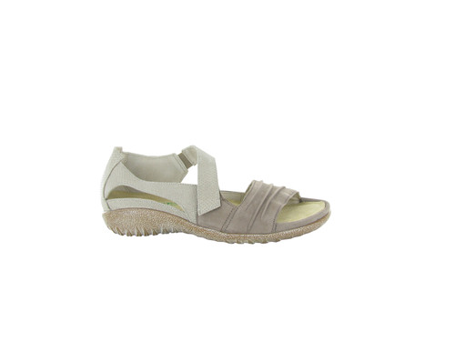 Naot Women's Papaki - Stone Nubuck/Beige Lizard