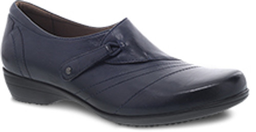 Dansko Women's Franny - Navy Burnished Calf