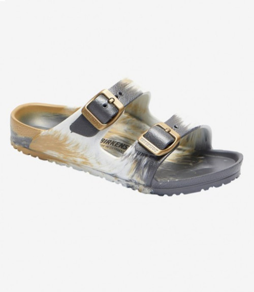 Birkenstock Children's Arizona EVA - Metallic Gold