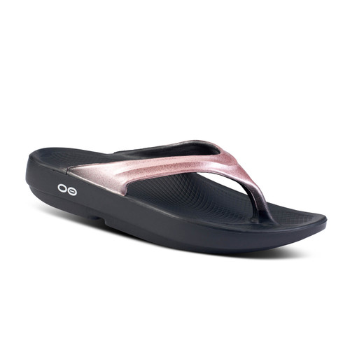 Oofos Women's Oolala Luxe - Rose Sparkle