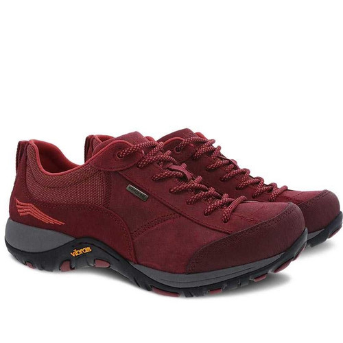 Dansko Women's Paisley - Red Burnished Suede Dansko Women's Paisley - Red Burnished Suede
