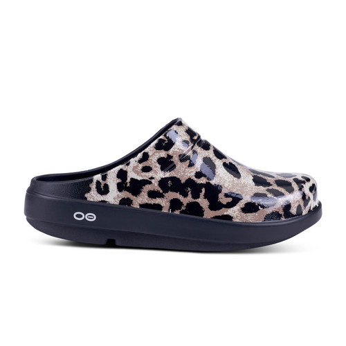 Oofos Women's OOcloog Limited - Cheetah
