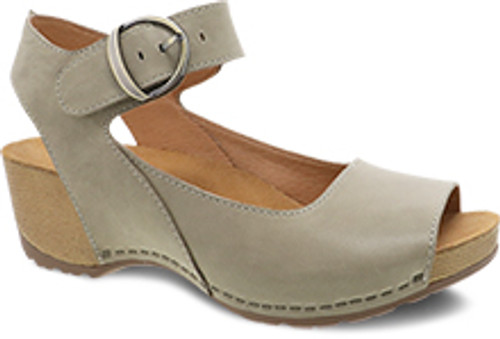 Dansko Women's Tiana - Khaki Burnished Nubuck