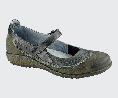 Naot Women's Kirei - Oily Olive/Vin Smoke/Black Pearl Naot Women's Kirei - Oily Olive/Vin Smoke/Black Pearl